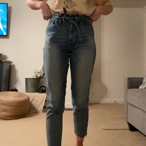 Paperbag Waste High Rise Jeans